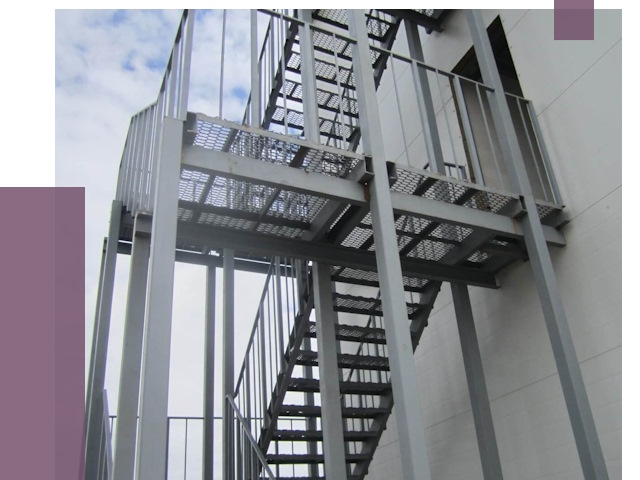 Монтаж пожарных лестниц в Рубцовске от 7686 руб.