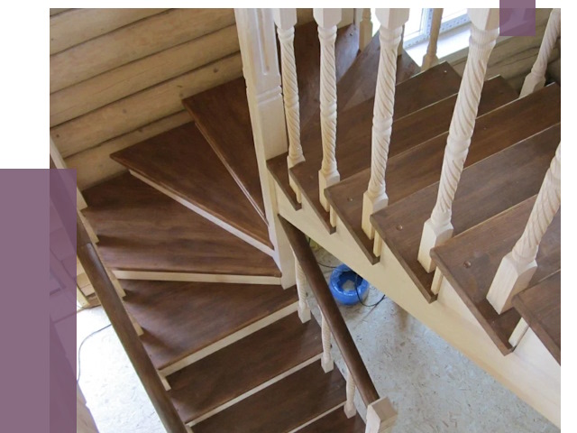 Реставрация деревянных лестниц в Рубцовске от 4247 руб.