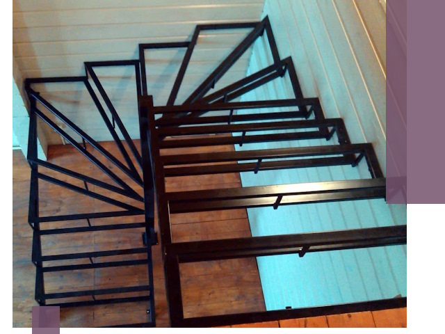 Изготовление металлических лестниц любой сложности в Рубцовске