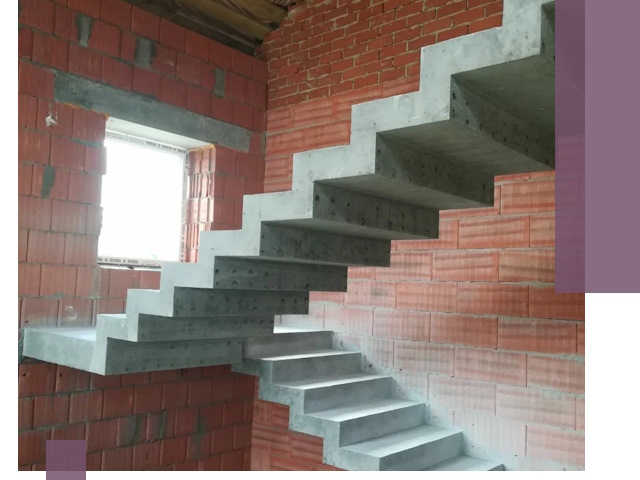 Бетонные лестницы под ключ в Рубцовске: монтаж, демонтаж, ремонт