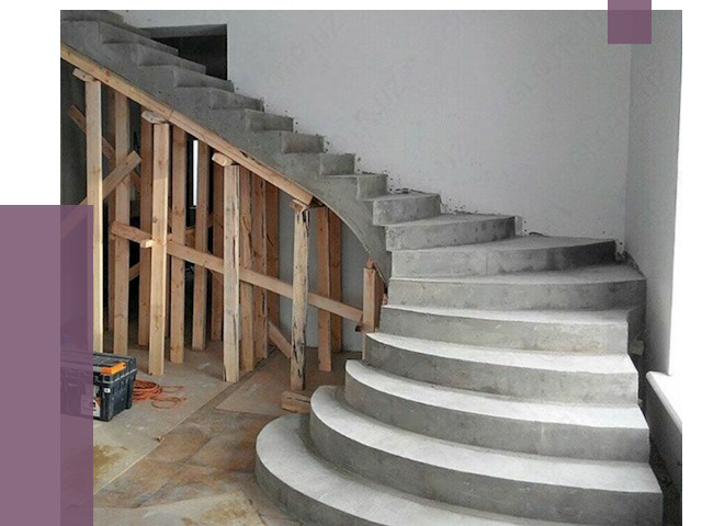 Изготовление бетонных лестниц под ключ в Рубцовске от 19720 руб. | ПРОЛЁТ-Рбц