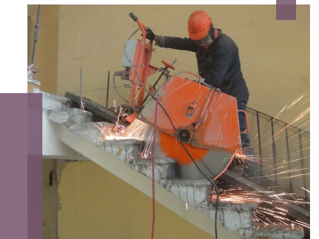 Демонтаж бетонных лестниц в Рубцовске от 4551 руб. за м2 | ПРОЛЁТ-Рбц