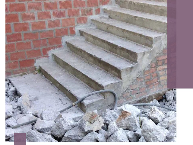 Демонтаж бетонных лестниц в Рубцовске: быстро и безопасно