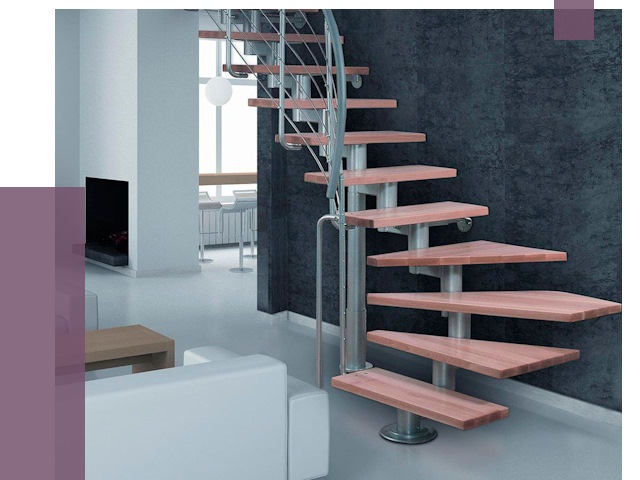 Модульные лестницы в Рубцовске от 16686 руб. — купить в ПРОЛЁТ-Рбц