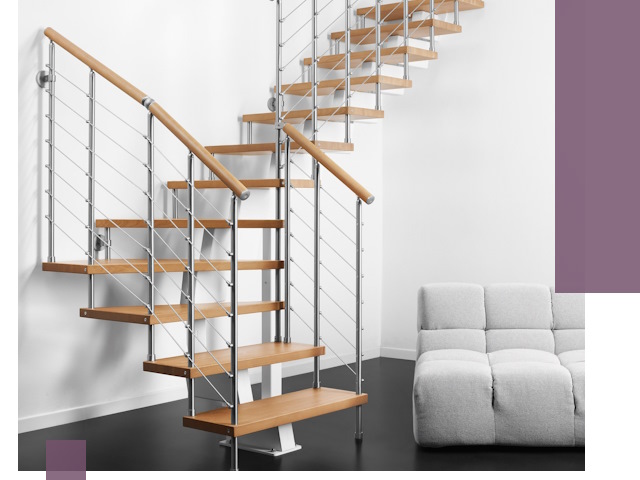 Модульные лестницы под ключ в Рубцовске — монтаж и изготовление