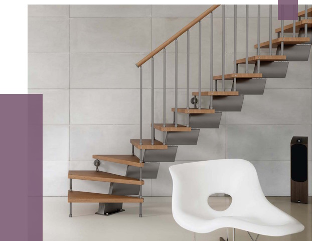 Монтаж модульных лестниц в Рубцовске от 6270 руб. 