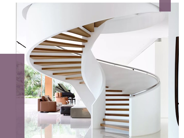 Винтовые лестницы в Рубцовске под ключ от 48037 руб. | ПРОЛЁТ-Рбц