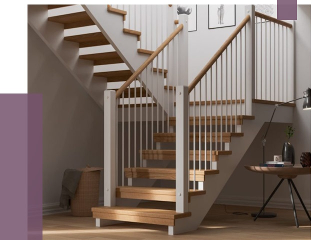 Маршевые лестницы в Рубцовске от 37671 руб. — монтаж | ПРОЛЁТ-Рбц