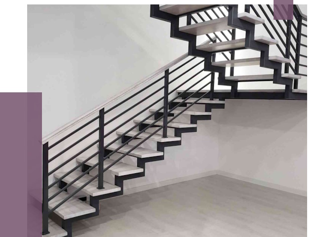 Лестницы на металлокаркасе под ключ в Рубцовске от 12641 руб. | ПРОЛЁТ-Рбц