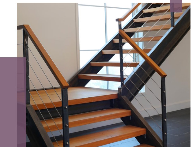 Изготовление лестниц на металлокаркасе в Рубцовске от 18709 руб. | ПРОЛЁТ-Рбц