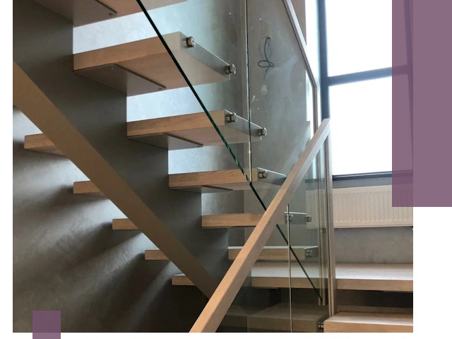 Изготовление лестниц на монокосоуре в Рубцовске с монтажом и гарантией