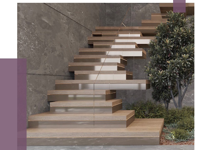 Современные лестницы в Рубцовске от 13653 руб. | ПРОЛЁТ-Рбц