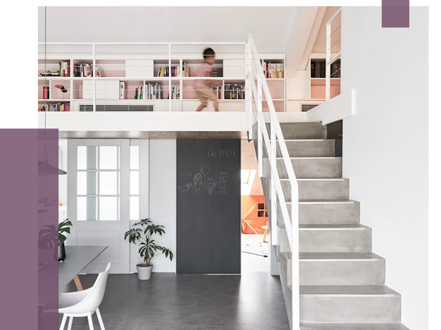 Лестницы для двухуровневой квартиры в Рубцовске от 174449 руб. | ПРОЛЁТ-Рбц