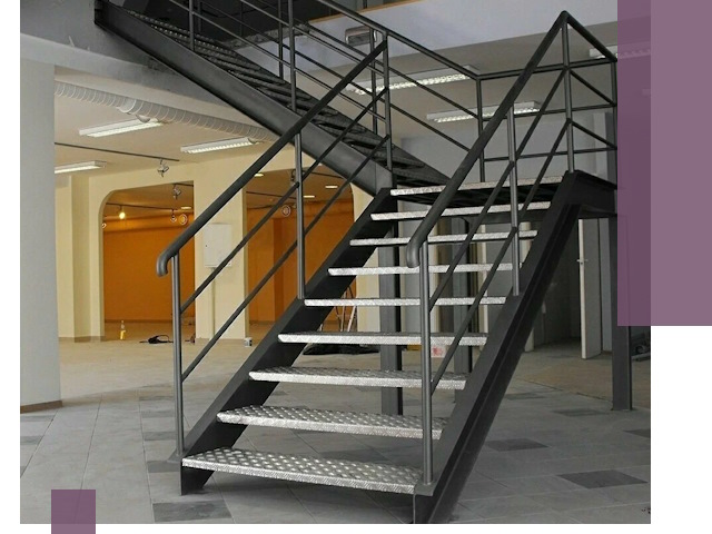 Лестницы для офиса в Рубцовске: изготовление, монтаж, демонтаж