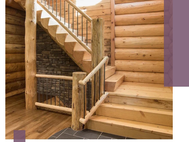 Лестницы в баню под заказ и профессиональный монтаж в Рубцовске