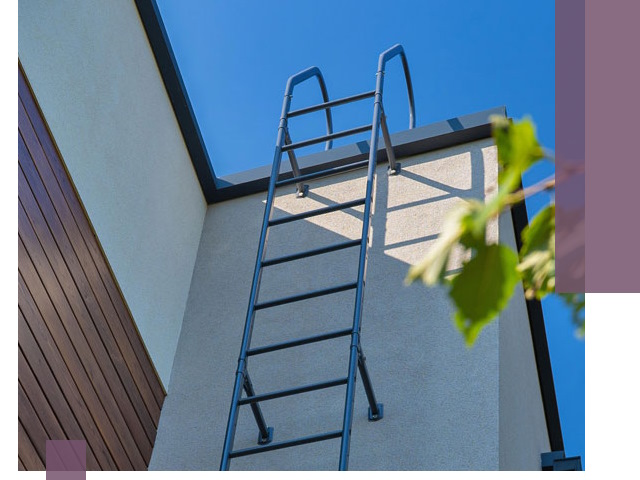 Лестницы на крышу в Рубцовске — изготовление, монтаж, демонтаж