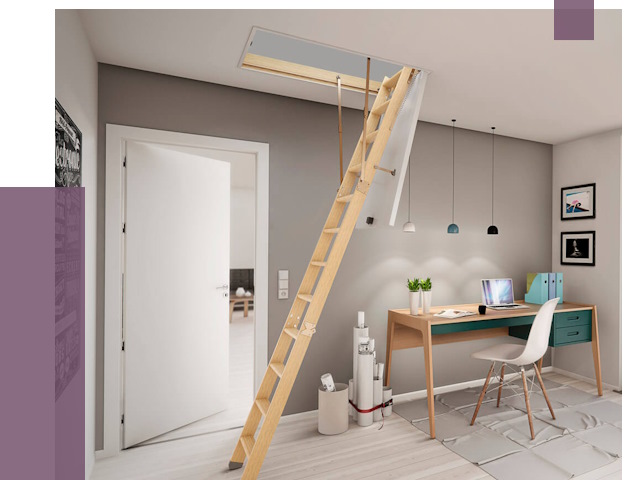 Чердачные лестницы в Рубцовске — от 14411 руб. | ПРОЛЁТ-Рбц