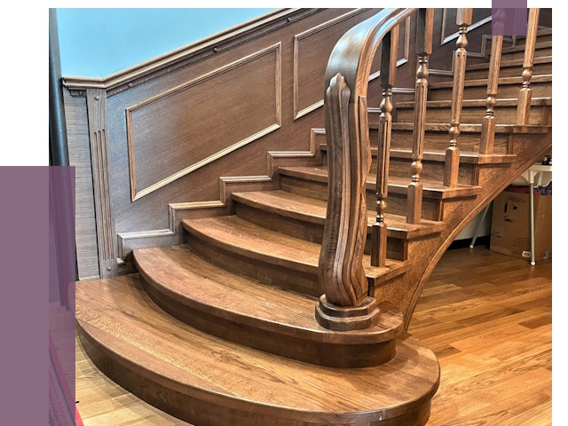 Дубовые лестницы под ключ в Рубцовске от 174449 руб. — ПРОЛЁТ-Рбц