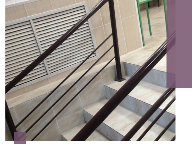 Изготовление перил из металла под ключ в Рубцовске