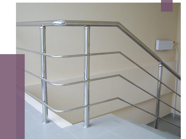 Алюминиевые перила в Рубцовске от 6270 руб. под ключ | ПРОЛЁТ-Рбц