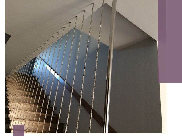 Тросовые перила под ключ в Рубцовске — производство и монтаж