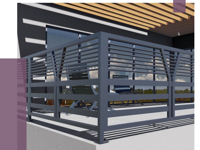 Изготовление балконных ограждений в Рубцовске от 10619 руб. | ПРОЛЁТ-Рбц