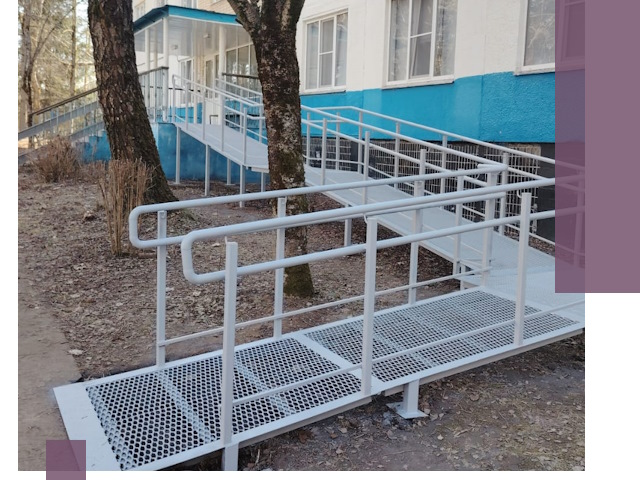 Пандусы под ключ в Рубцовске: изготовление, монтаж и демонтаж