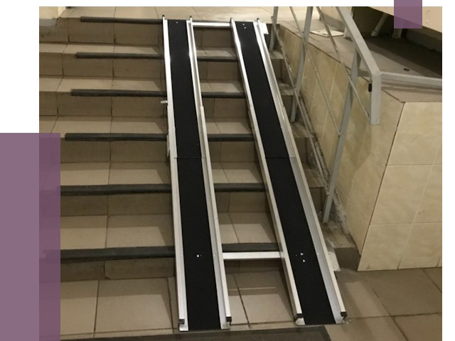 Установка пандуса в подъезд в Рубцовске от 7888 руб. под ключ | ПРОЛЁТ-Рбц