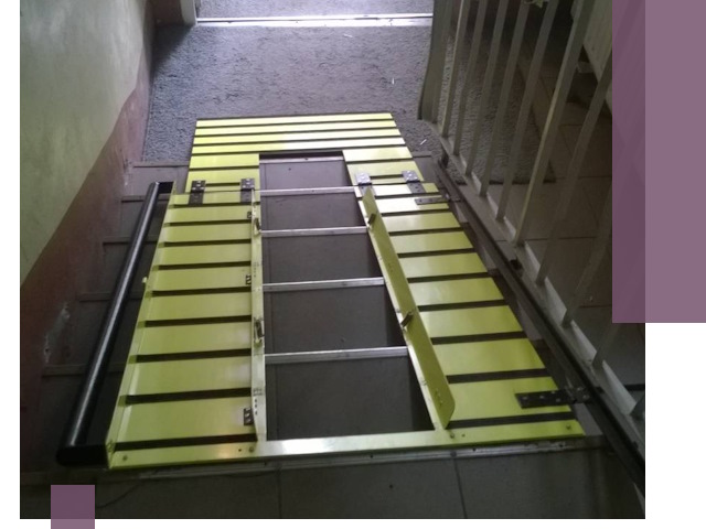 Профессиональный монтаж пандуса в подъезд в Рубцовске