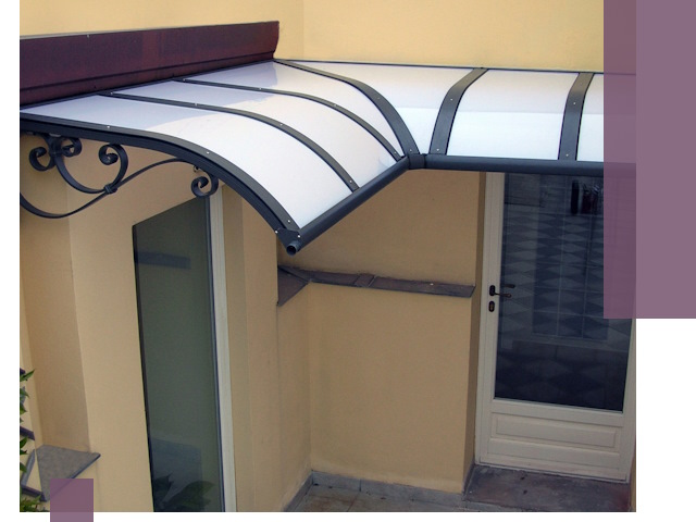 Монтаж козырьков любой сложности в Рубцовске под ключ