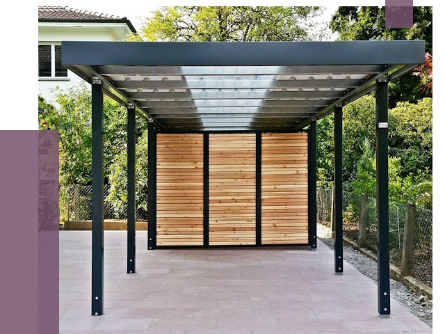 Отдельно стоящие навесы во дворе в Рубцовске от 79387 руб. | ПРОЛЁТ-Рбц