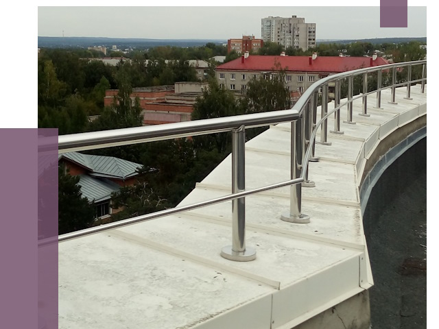 Парапеты и ограждения кровли в Рубцовске от 4905 руб.