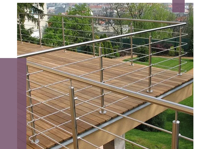 Алюминиевые парапеты в Рубцовске под ключ от 7686 руб. 