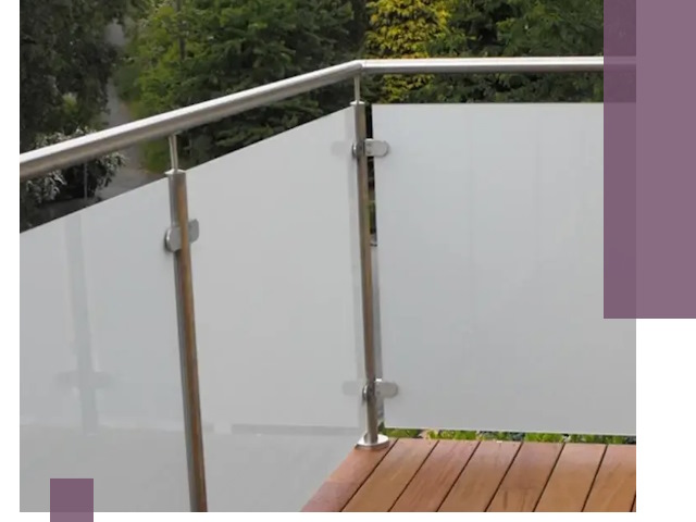 Алюминиевые парапеты для балконов и террас в Рубцовске