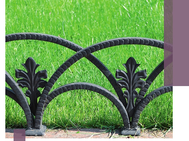 Декоративные металлические бордюры под ключ в Рубцовске