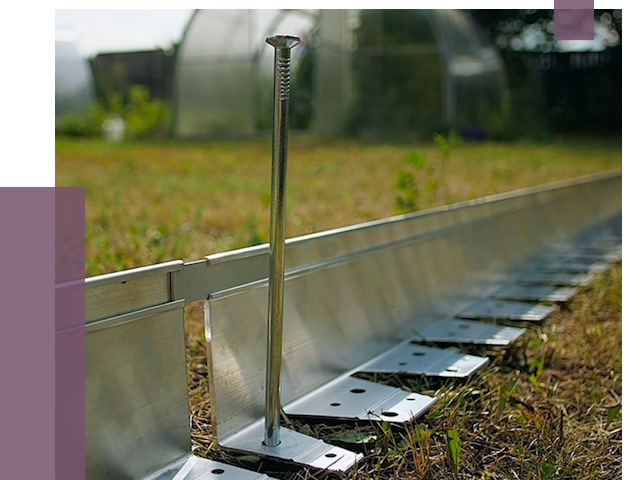 Металлические бордюры для газона в Рубцовске от 4247 руб. | ПРОЛЁТ-Рбц