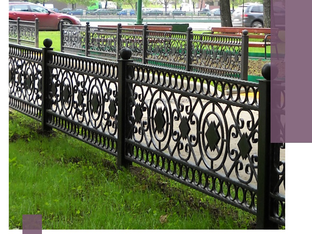 Секционные газонные ограждения под ключ в Рубцовске