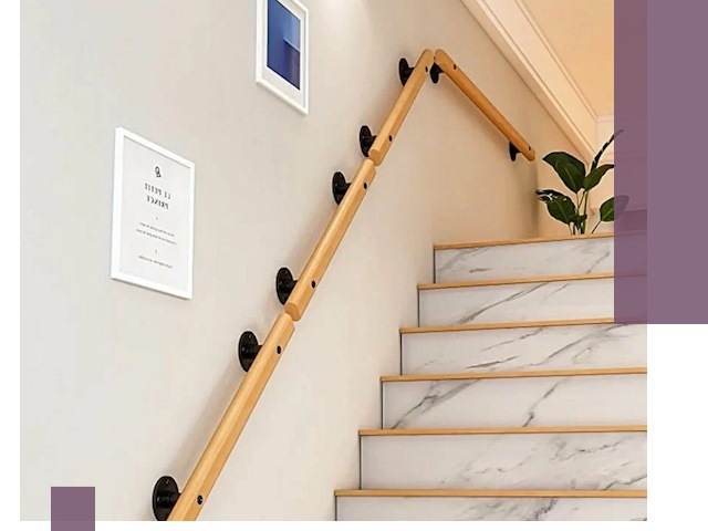 Поручни металлические и деревянные под ключ в Рубцовске