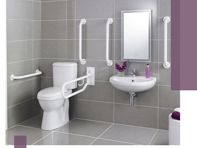 Поручни для санузлов в Рубцовске: установка, ремонт и монтаж